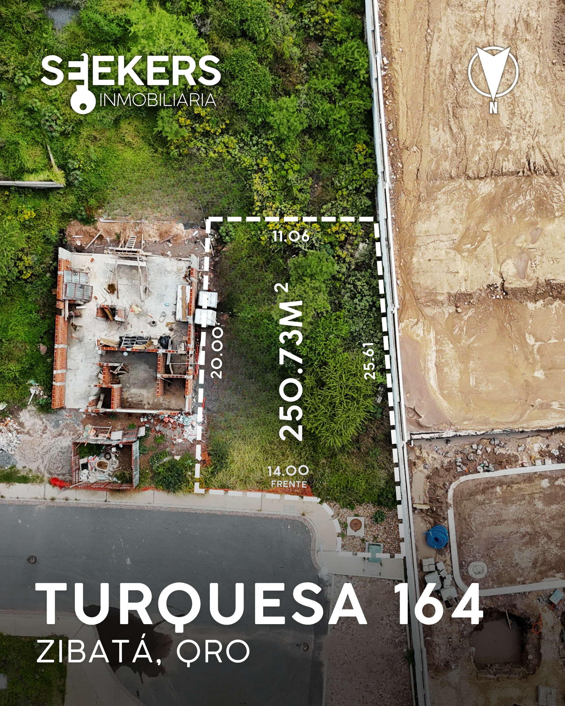 TERRENO TURQUESA 164